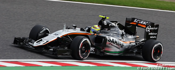 Prometedor inicio para Force India con Sergio Pérez y Nico Hülkenberg en Suzuka