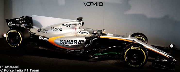 Force India devela el VJM10 para la temporada 2017 del Campeonato Mundial de Fórmula 1 