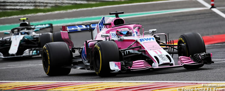 Pérez llega con gran motivación a Monza tras excelente resultado en Spa - Previo GP de Italia - Force India 