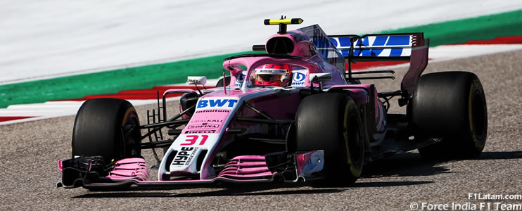 Ocon y Magnussen descalificados del GP de Estados Unidos de Fórmula 1 