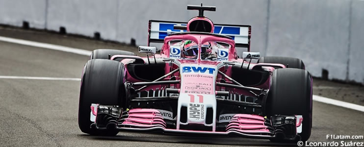 'Checo' confía en la estrategia para tener un buen resultado en su casa 