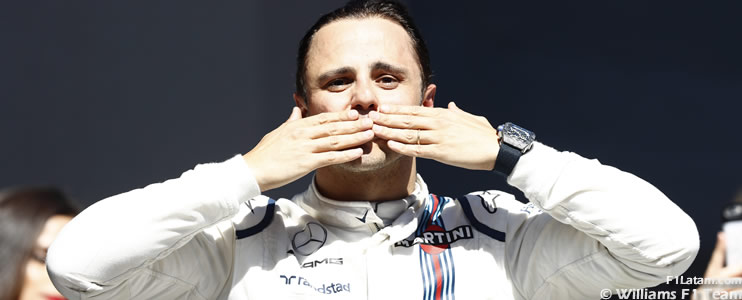 Felipe Massa se despidió del Campeonato Mundial de Fórmula 1 tras 16 años 