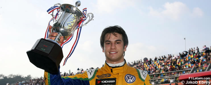 Felipe Nasr asciende a la GP2 Series de la mano del equipo DAMS 