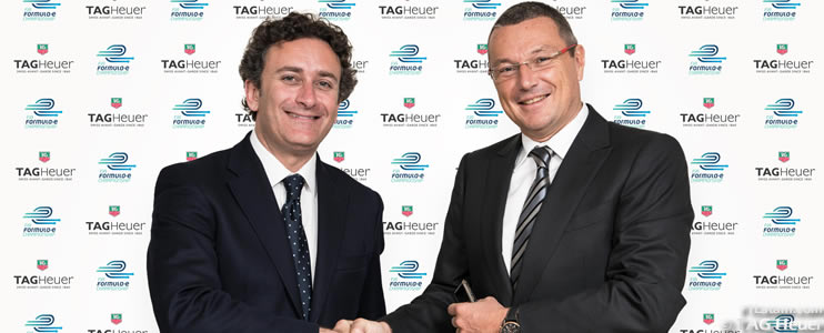TAG Heuer se asocia con el nuevo  Campeonato de la Fórmula E de la FIA
 