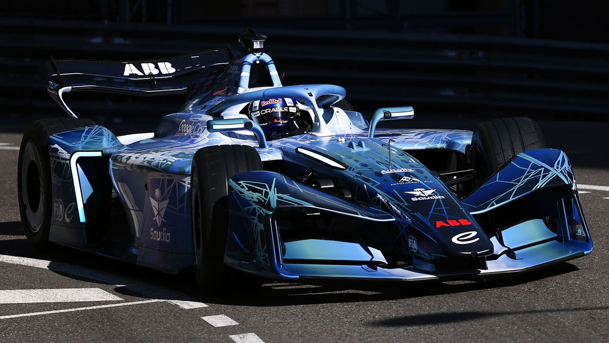 Coulthard prueba el nuevo GEN4 de FIA Fórmula E en Mónaco y queda totalmente alucinado