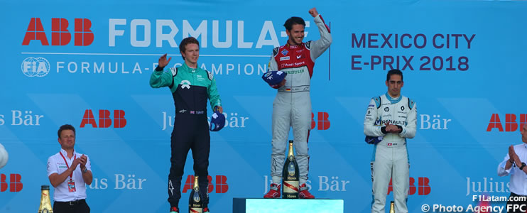 Daniel Abt se lleva la victoria en el E-Prix de la Ciudad de México