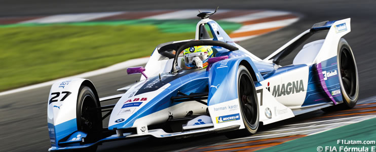 Alexander Sims lidera en el primer día de pruebas - Tests Fórmula E Valencia - Día 1 