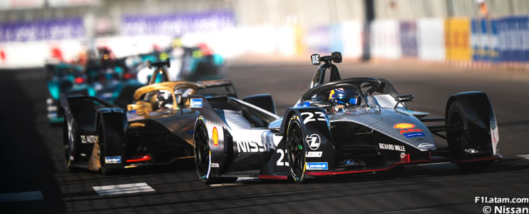 Buemi sumó para Nissan e.dams en el E-Prix de Marrakech de FIA Fórmula E