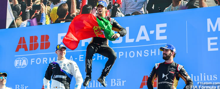 Da Costa ganó el E-Prix de Marrakech y lidera el campeonato de la ABB FIA Fórmula E