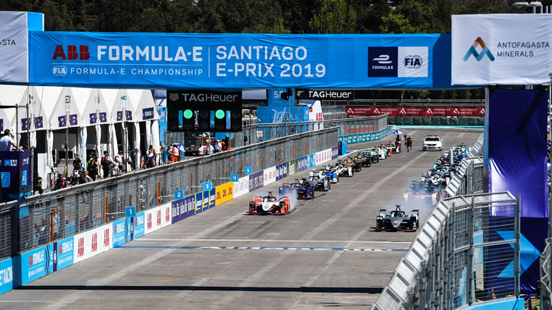 Fórmula E confía en poder realizar esta temporada el E-Prix de Santiago de Chile