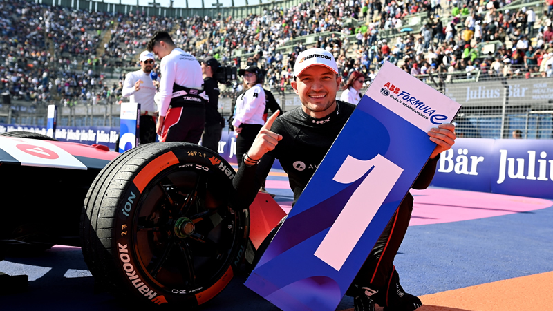 Jake Dennis de Avalanche Andretti se llevó el triunfo en el E-Prix de México de Fórmula E