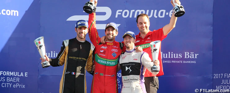 Lucas di Grassi logra la victoria en el ePrix de la Ciudad de México 2017 de Fórmula E 