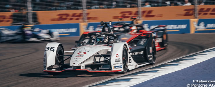 Lotterer sumó importantes puntos para Porsche en el E-Prix de Marrakech de Fórmula E