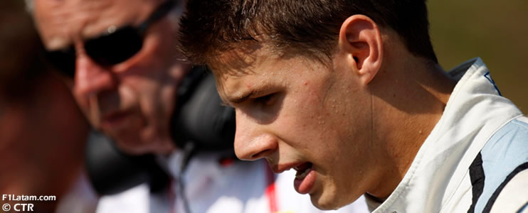 El piloto argentino Facu Regalia participará en los tests de la GP2 Series en Barcelona 