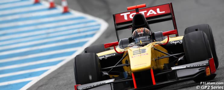 Davide Valsecchi redondeó el dominio en los entrenamientos - Test GP2 en Jerez - Día Final
 