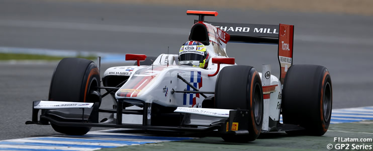 James Calado al comando de los entrenamientos - Test GP2 en Jerez - Día Final 