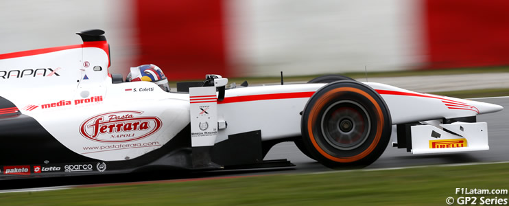 El monegasco Stefano Coletti  fue el más veloz - Test GP2 en Barcelona - Día 3 