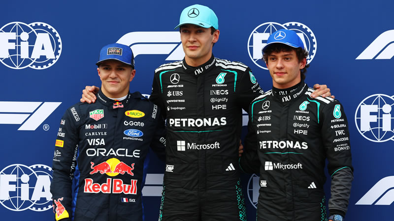 Mercedes aplasta en Melbourne con Russell en la pole y Antonelli segundo - Reporte Clasificación - GP de Australia