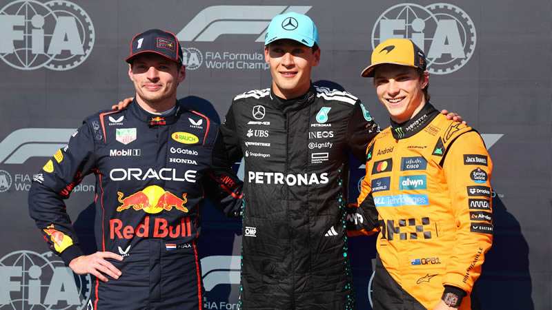Russell le arrebata la pole a Verstappen en el último instante - Reporte Clasificación - GP de Canadá