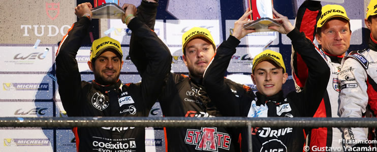 El colombiano Gustavo Yacamán y G-Drive asumen liderato del Campeonato Mundial de Duración - LMP2
 