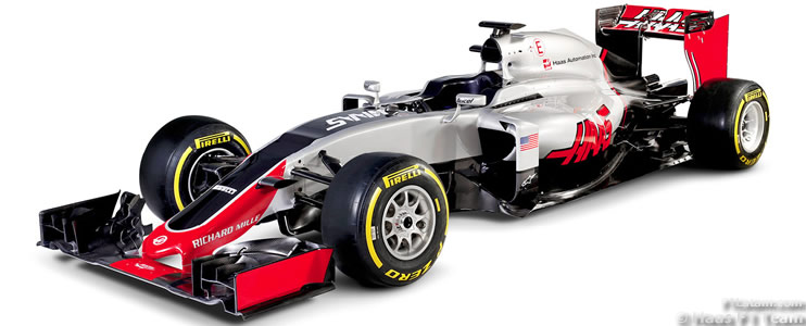 FOTOS-VIDEO: En su arribo a la F1, Haas presenta el nuevo VF-16 de Gutiérrez y Grosjean
