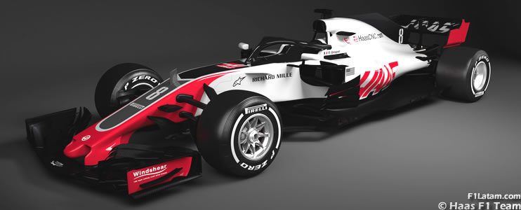 Haas, el primer equipo en presentar auto de Fórmula 1 para la temporada 2018 