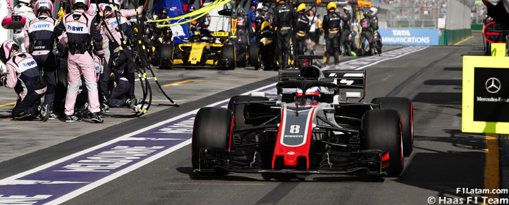 Doloroso abandono de Magnussen y Grosjean dejó a Haas sin una gran recompensa 