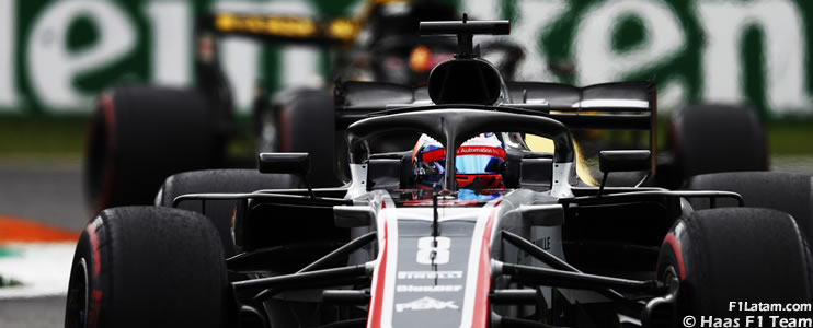 Romain Grosjean es descalificado del Gran Premio de Italia y pierde el sexto puesto