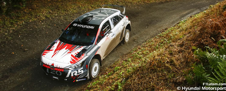 Hyundai Motorsport reúne a jóvenes estrellas de los rallies para un test en Francia 