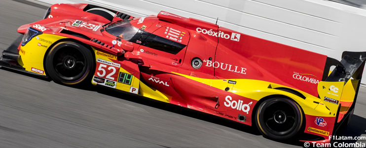 Yacamán y Saavedra listos para el primer reto del Team Colombia en las 24 Horas de Daytona