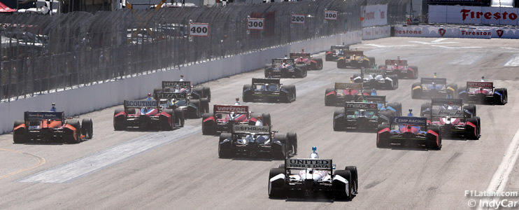 Los cuatro pilotos colombianos en IndyCar cumplen en su primera válida de la temporada
 