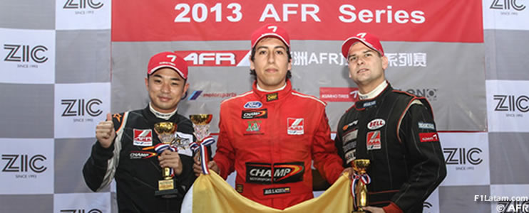 El colombiano Julio Sebastián Acosta es el nuevo Campeón de la Fórmula Renault Asiática
 