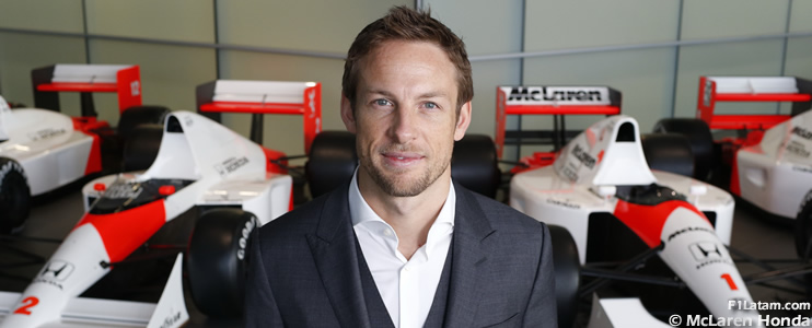 Jenson Button: "Formar parte del nuevo McLaren Honda es una oportunidad maravillosa"