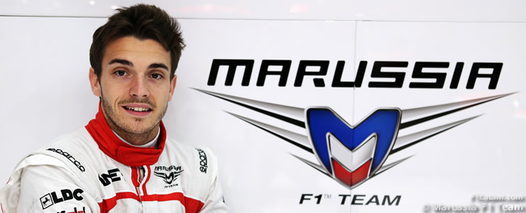 Jules Bianchi reemplaza a Luiz Razia en la escudería Marussia F1 Team
