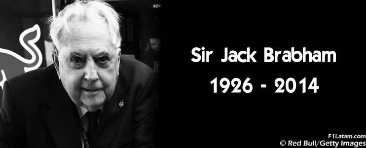 Fallece Sir Jack Brabham, tricampeón mundial de Fórmula 1 
 