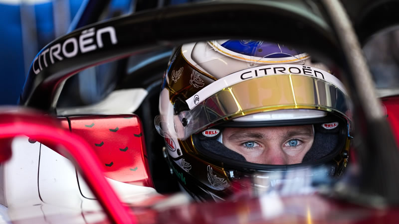 Paraguayo Joshua Dürksen prueba por primera vez en FIA Fórmula E gracias a invitación de Citroën Racing