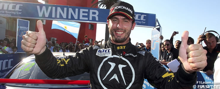 El piloto argentino José María 'Pechito' López logra el triunfo en casa en el WTCC
 