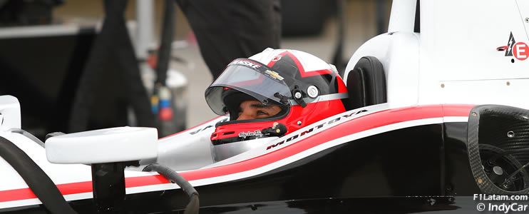 Video-Fotos: El piloto colombiano Juan Pablo Montoya completa su primer día de tests en IndyCar  