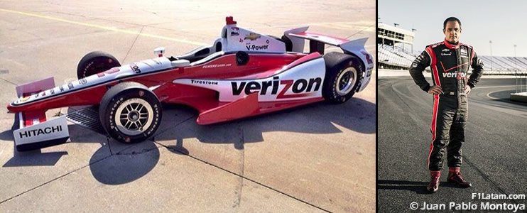 Verizon será patrocinador del colombiano Juan Pablo Montoya en IndyCar
 