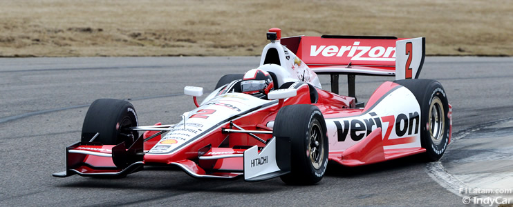 Juan Pablo Montoya inicia con el pie derecho el primer día de tests oficiales de IndyCar
