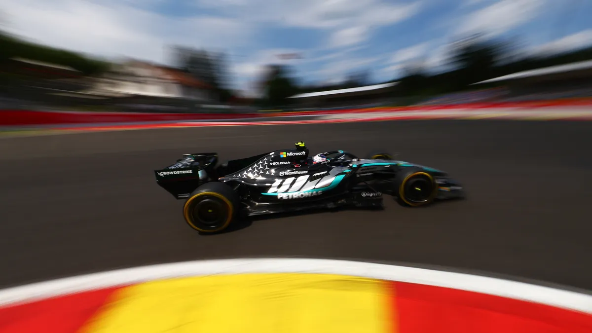Antonelli sigue al comando y Hamilton choca en el cierre - Reporte Pruebas Libres 3 - GP de Bélgica