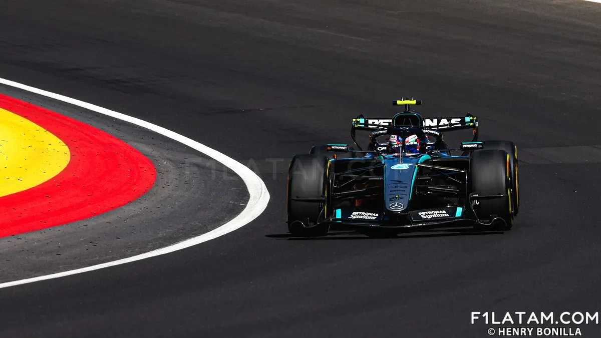 Antonelli fue el más veloz. Colisiones de Hamilton y Bearman - Reporte Pruebas Libres 3 - GP de España