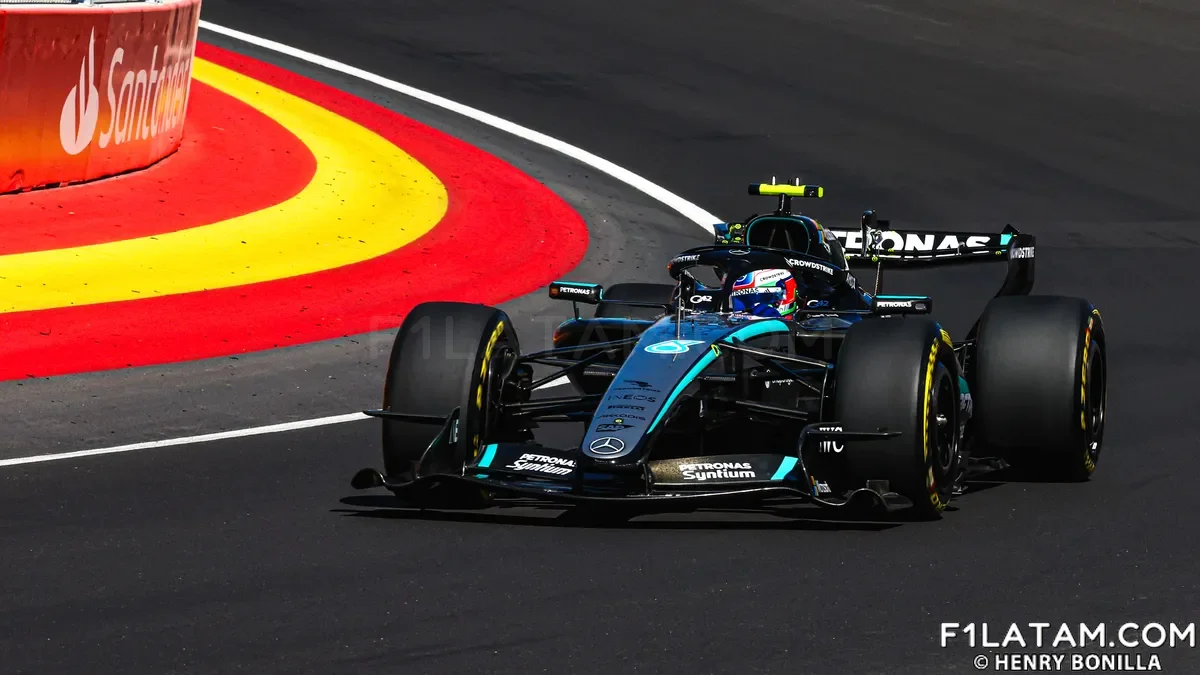 Antonelli fue el más veloz. Colisiones de Hamilton y Bearman - Reporte Pruebas Libres 3 - GP de España