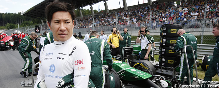 Caterham confirma a Kamui Kobayashi para el Gran Premio de Abu Dhabi
