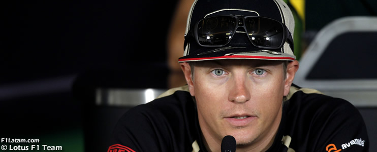 Kimi Räikkönen quiere la primera victoria de 2012 para Lotus en Spa-Francorchamps 