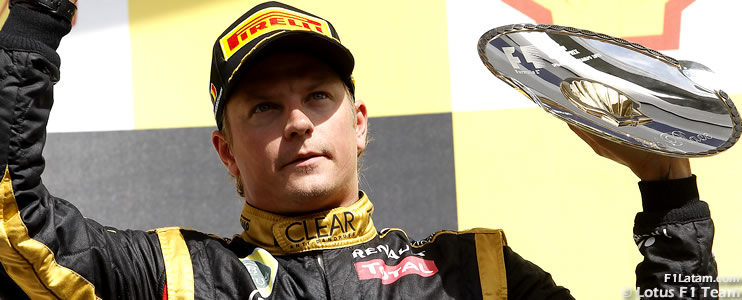 Lotus: "Lamentamos la salida de Kimi Räikkönen, es un piloto fantástico"
