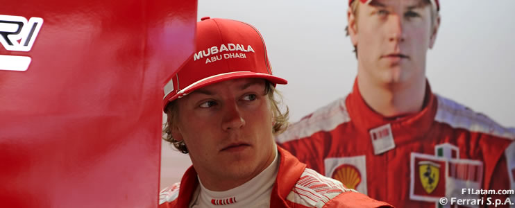 Kimi Räikkönen afronta sus tres primeros días en su retorno a la escudería Ferrari
 