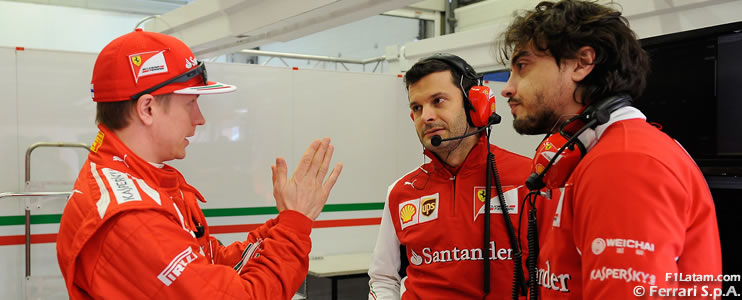 Positivo inicio de Kimi Räikkönen en su segunda fase con la escudería Ferrari
 
