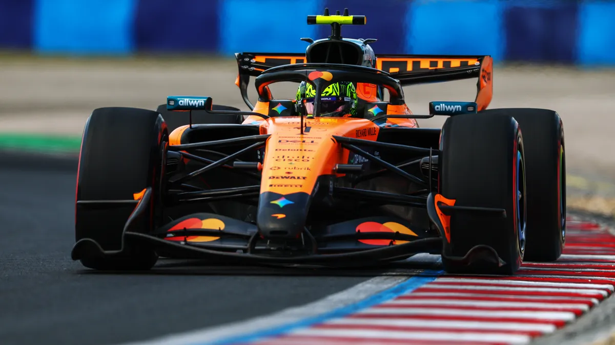 Norris lidera la sesión por delante de Hamilton y Antonelli - Reporte Pruebas Libres 3 - GP de Hungría