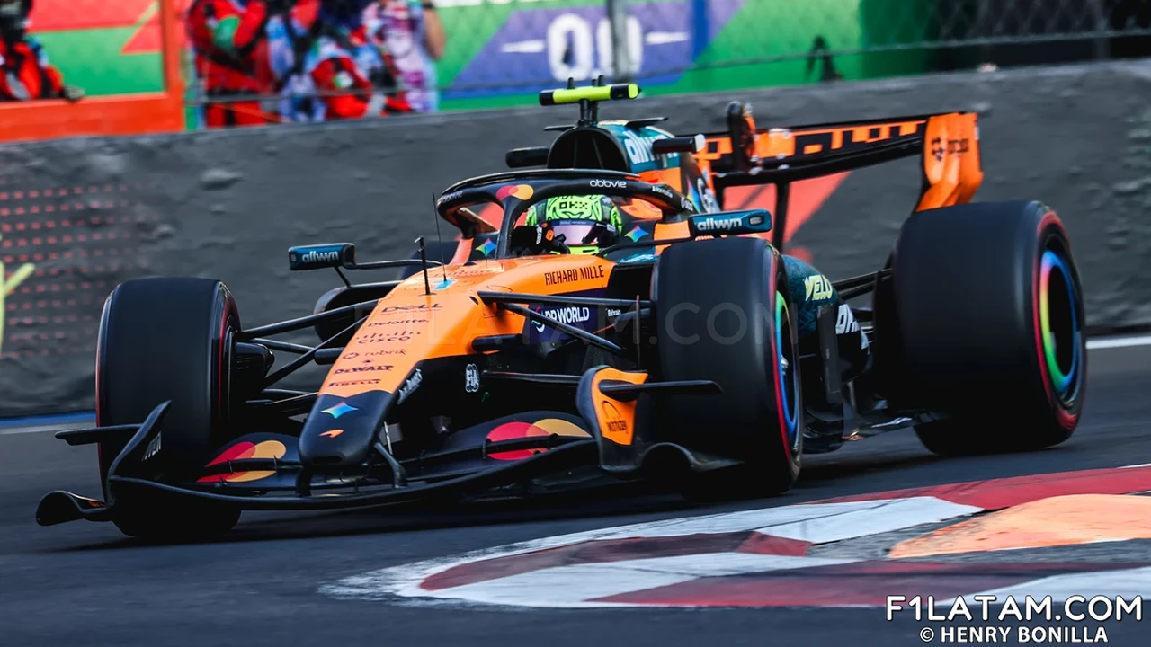 Tan solo una milésima separa a Norris de Antonelli - Reporte Pruebas Libres 3 - GP de México